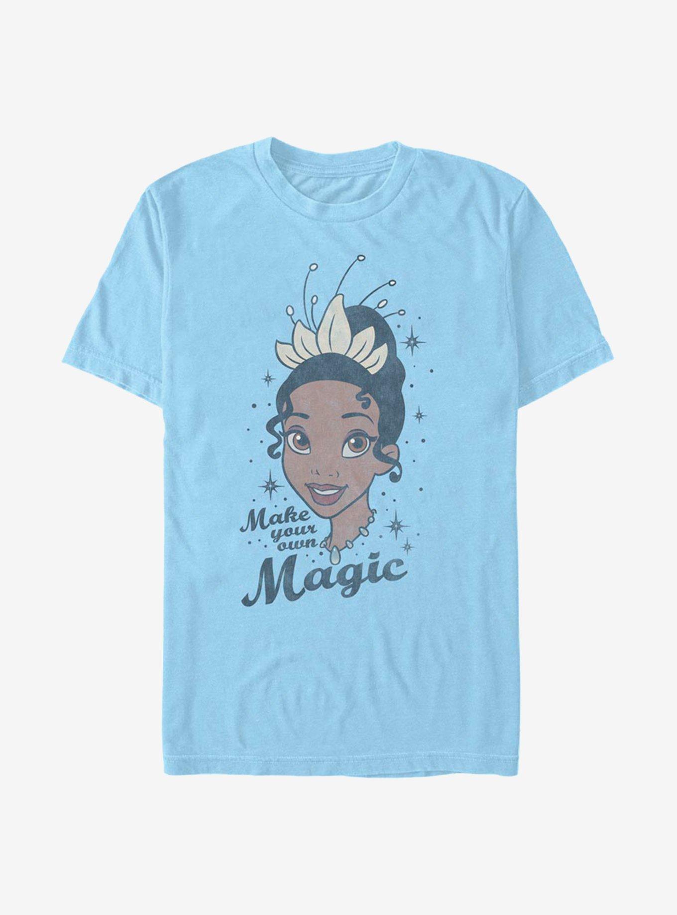 Disney The Princess And The Frog Make Magic T-Shirt, LT BLUE, hi-res