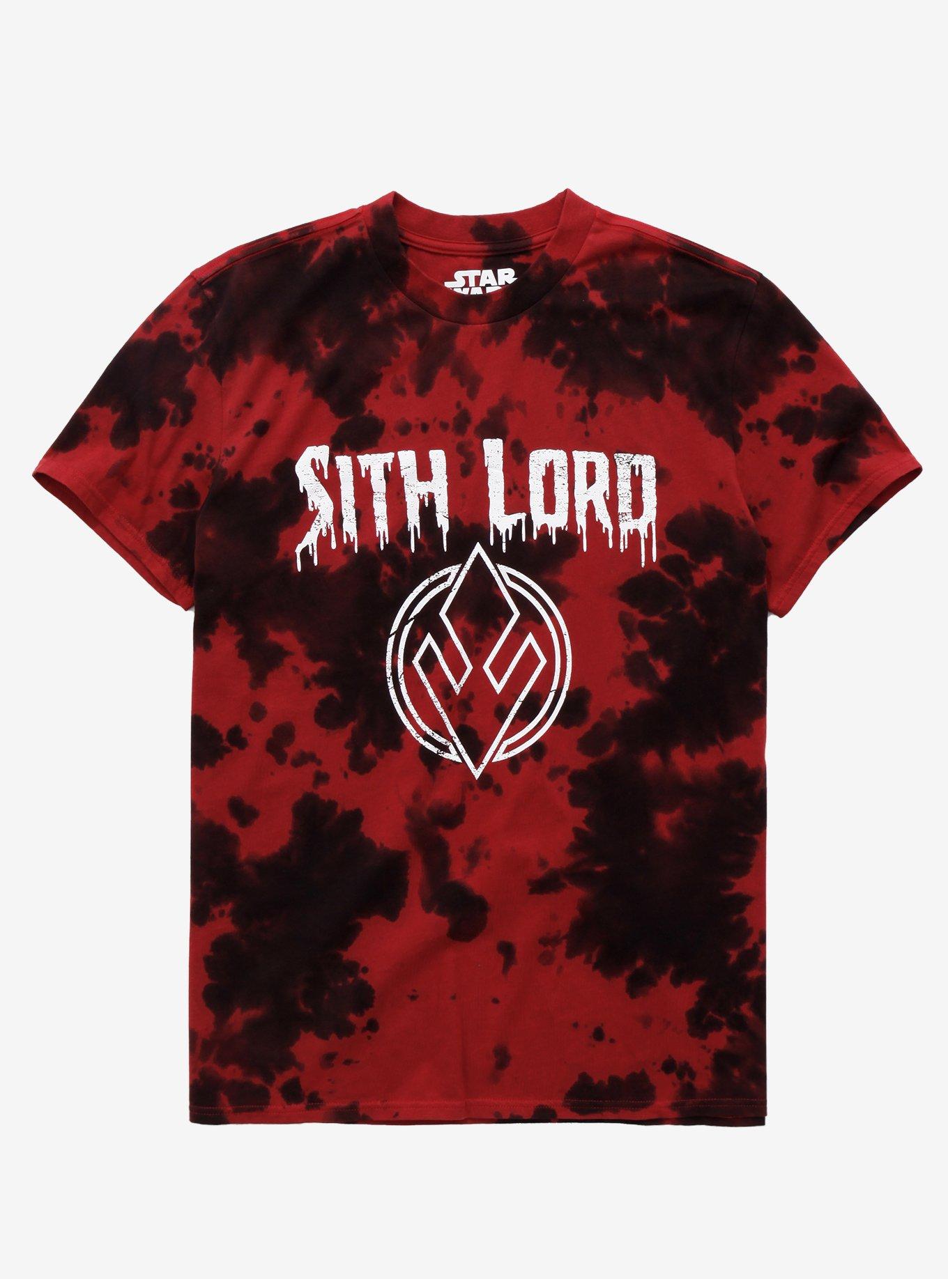 Star Wars Sith Lord Tie-Dye T-Shirt - BoxLunch Exclusive, TIE DYE, hi-res