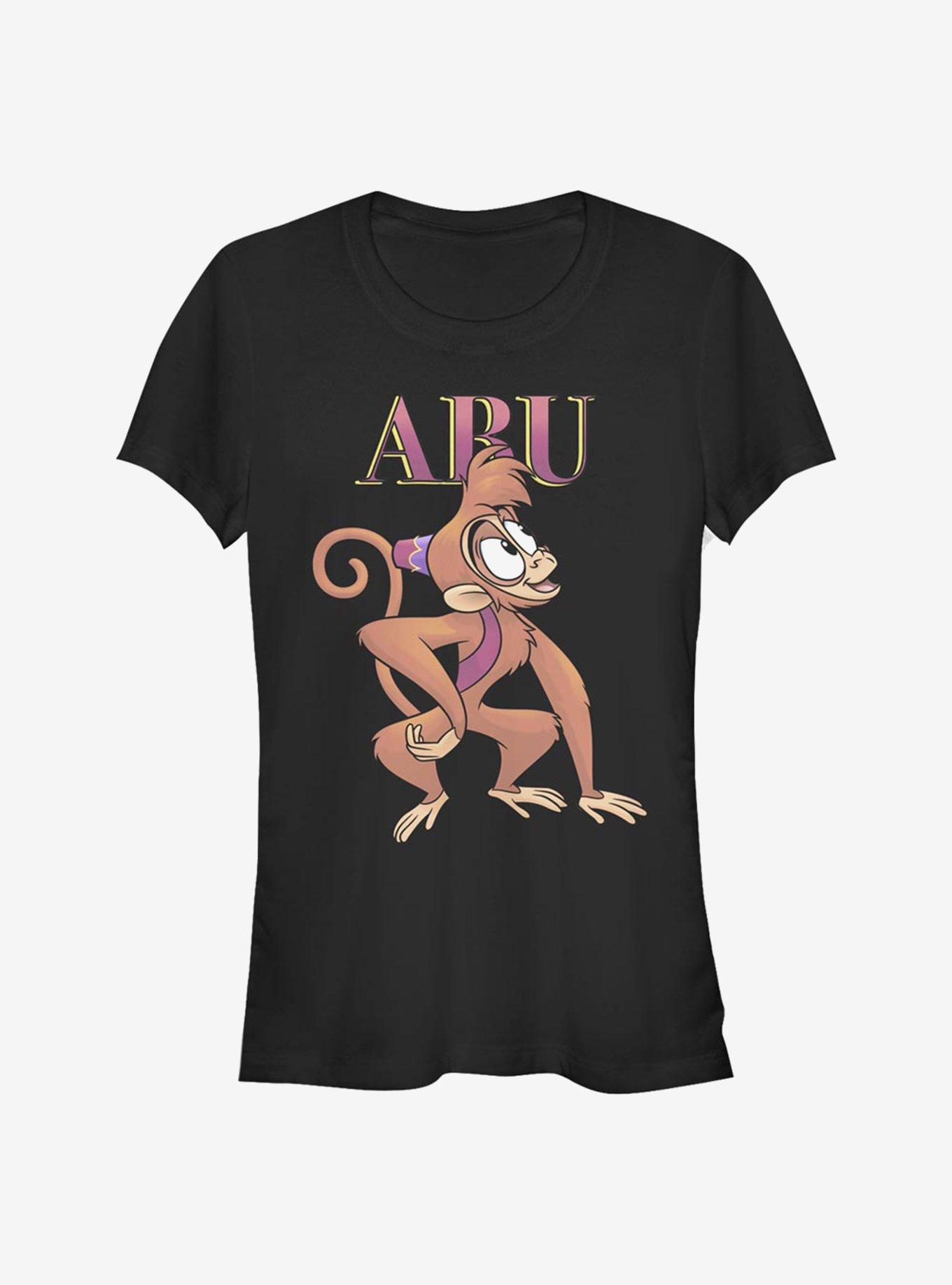Disney Aladdin Abu Girls T-Shirt, BLACK, hi-res