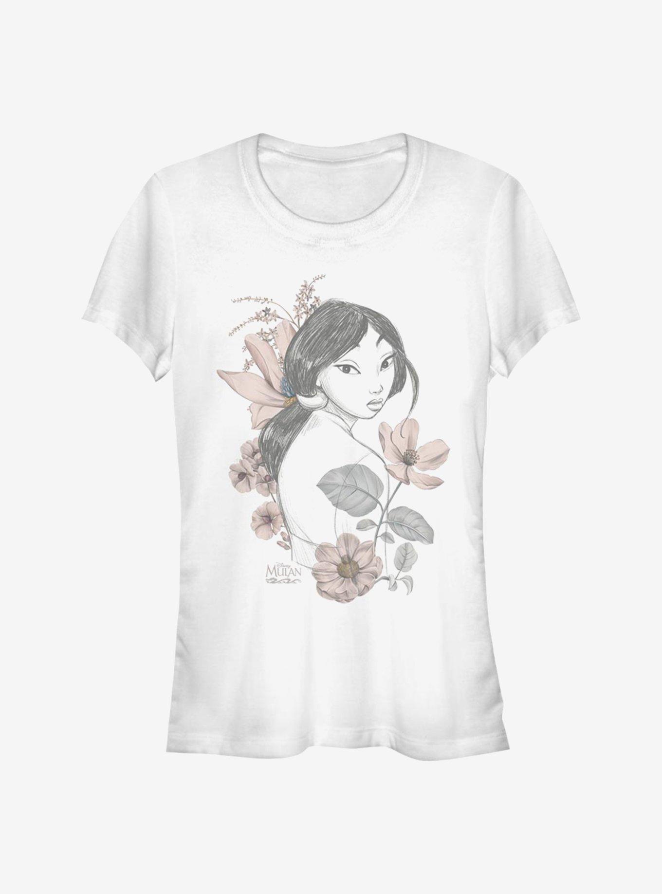 Disney Mulan Magnolia Girls T-Shirt, WHITE, hi-res