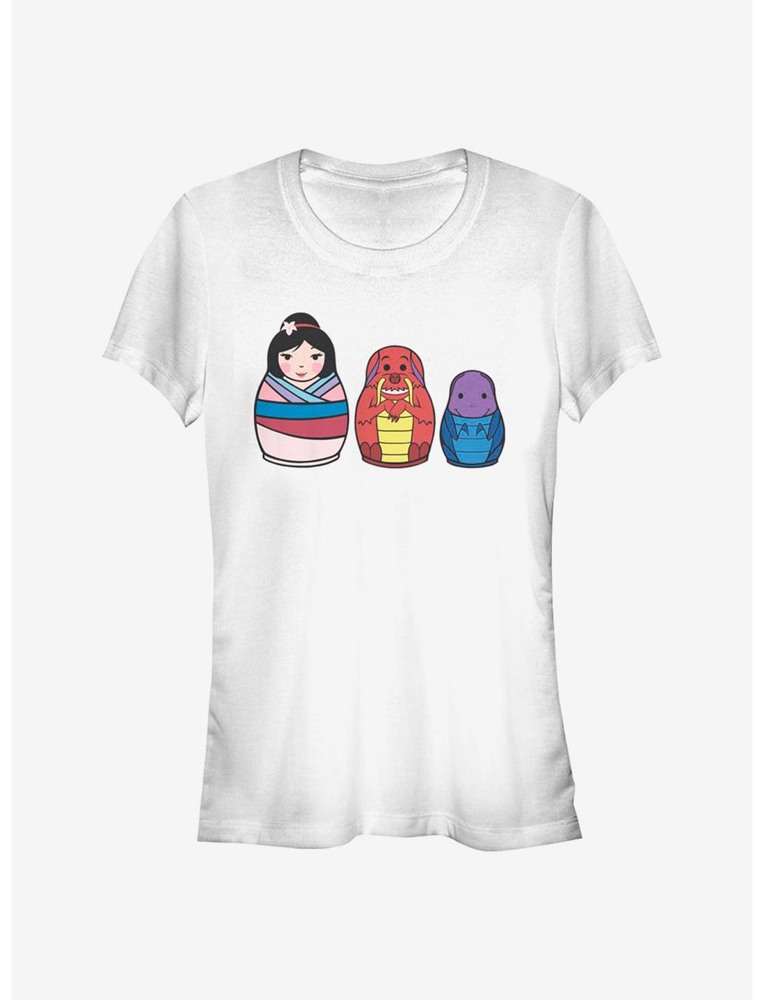 Disney Mulan Dolls Girls T-Shirt, WHITE, hi-res