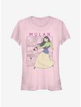 Disney Mulan Sequence Girls T-Shirt, LIGHT PINK, hi-res