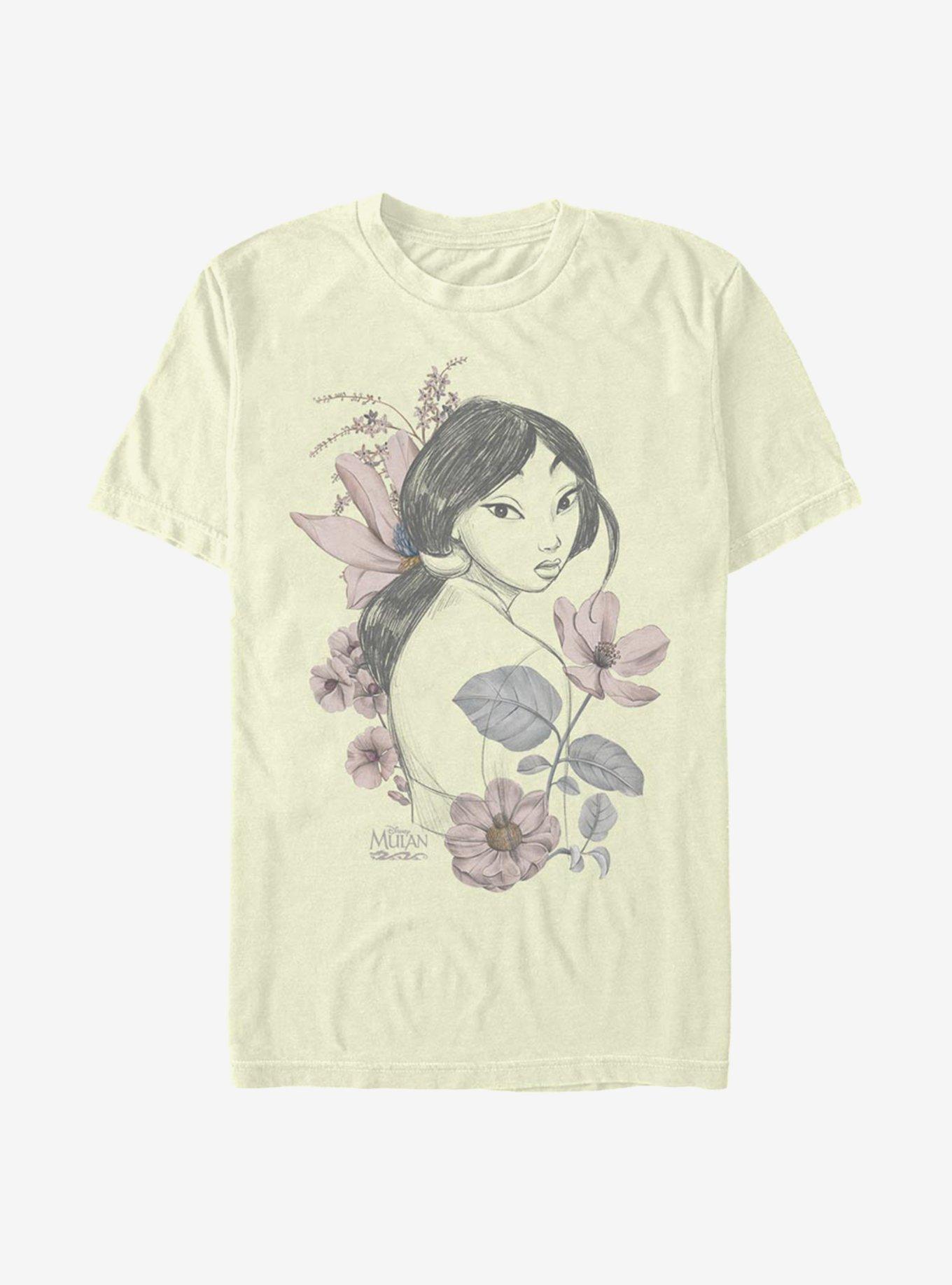 Disney Mulan Magnolia T-Shirt, NATURAL, hi-res