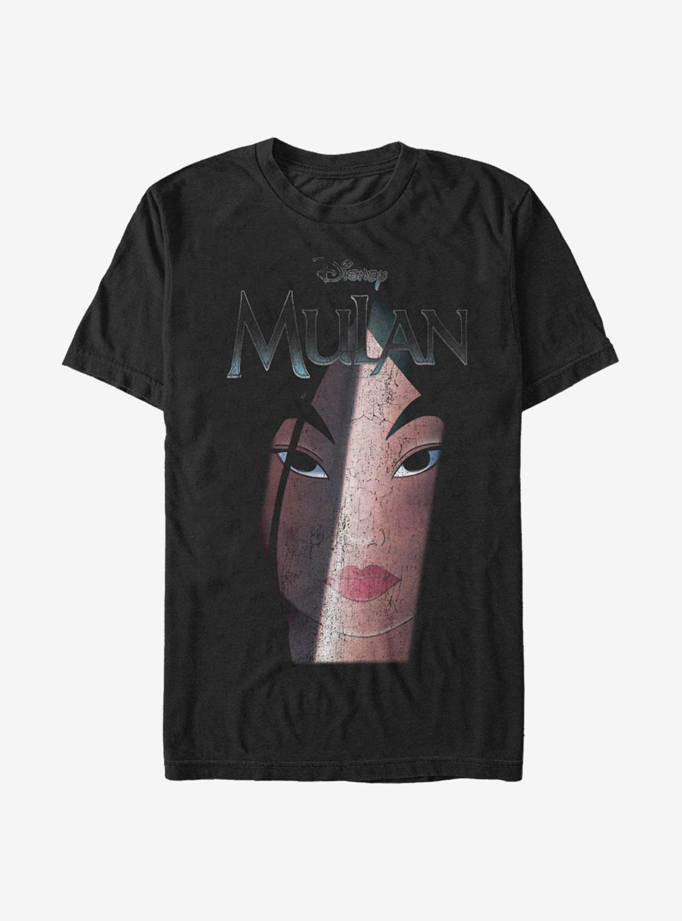 Disney Mulan Split Mulan T-Shirt, BLACK, hi-res