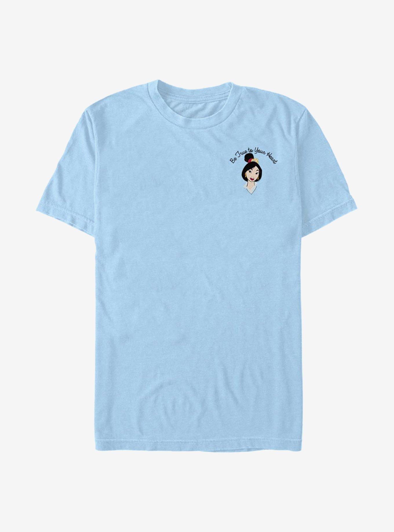 Disney Mulan True To Your Heart T-Shirt, LT BLUE, hi-res