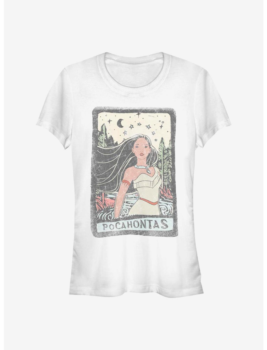 Disney Pocahontas Star Sky Girls T-Shirt, WHITE, hi-res