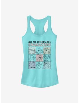 Disney Princess All My Friends Are Characters Girls Tank, , hi-res