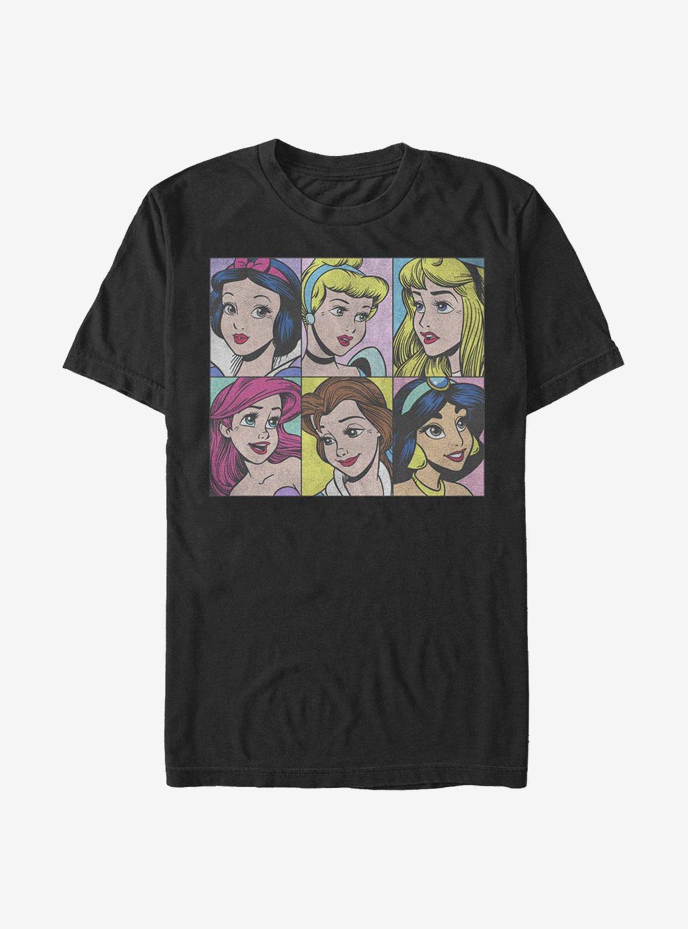 Disney Princess Pop Princesses T-Shirt, BLACK, hi-res