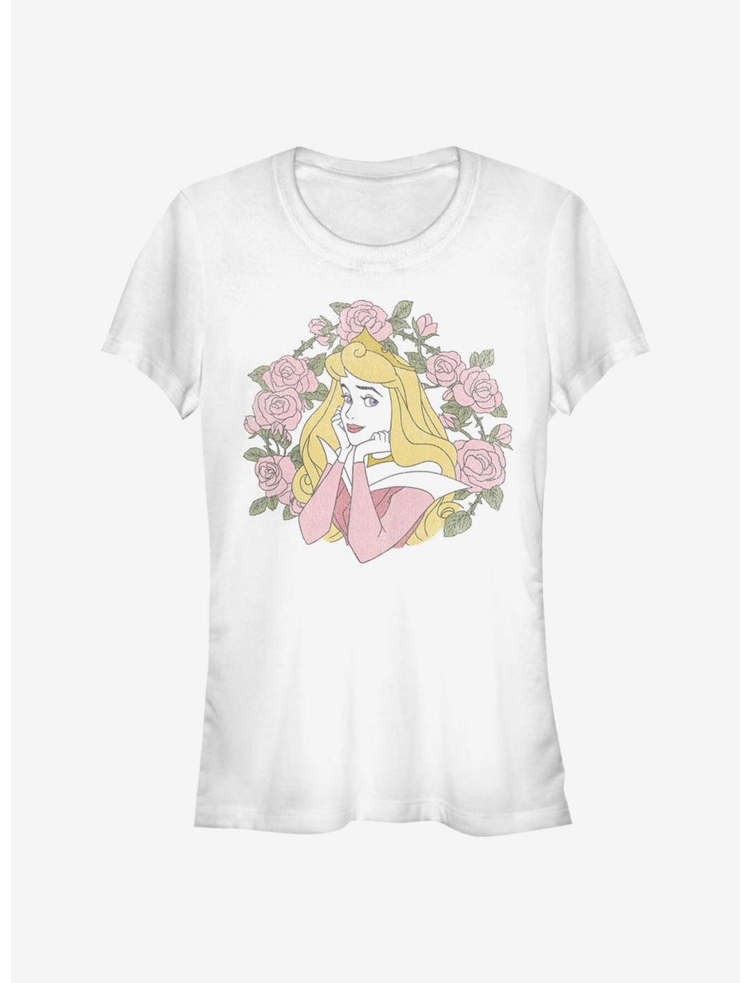 Disney Sleeping Beauty Briar Rose Thorns Girls T-Shirt, WHITE, hi-res