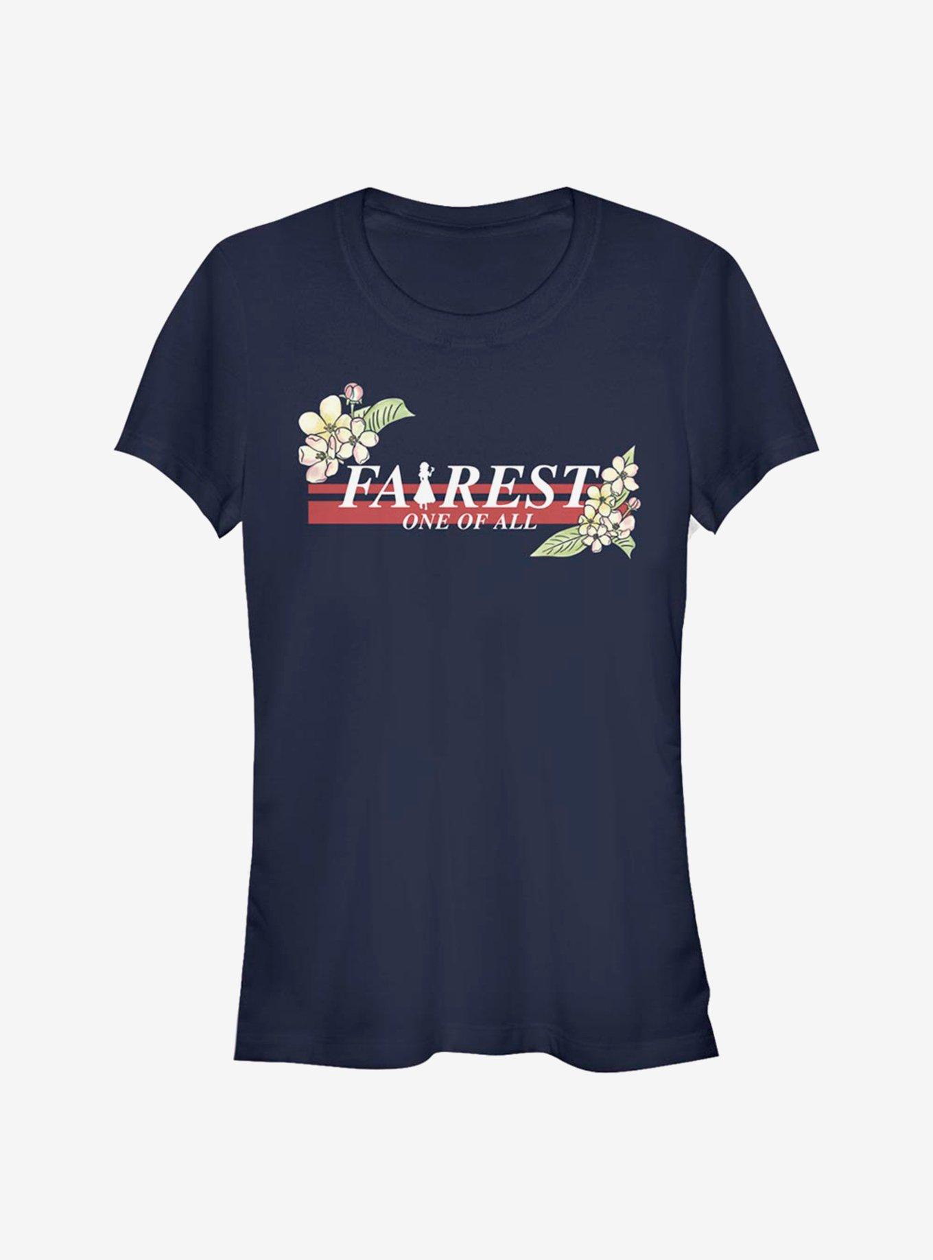 Disney Snow White And The Seven Dwarfs Fairest Girls T-Shirt, NAVY, hi-res