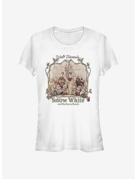 Disney Snow White And The Seven Dwarfs Snow White And Friends Girls T-Shirt, WHITE, hi-res