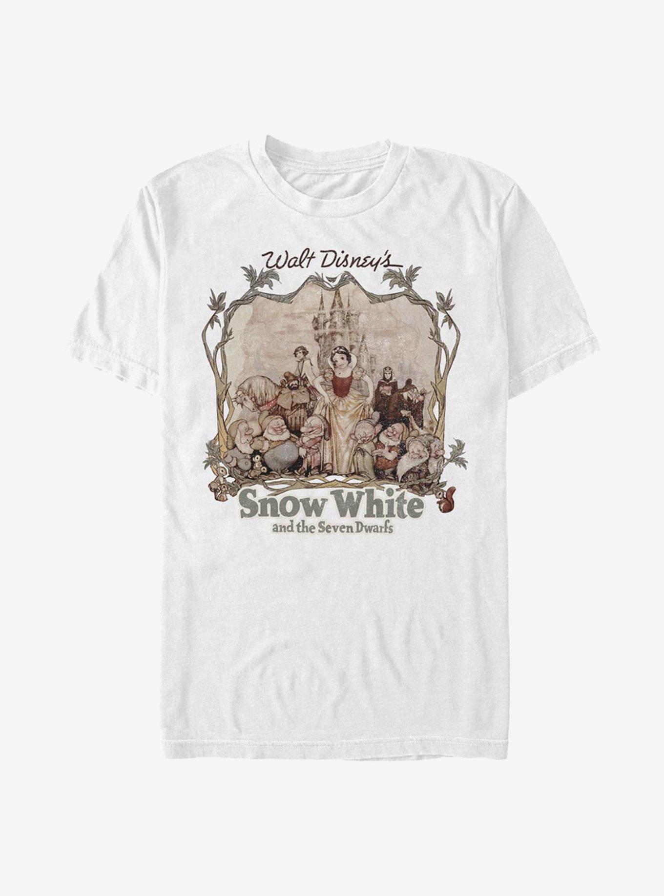 Disney Snow White And The Seven Dwarfs Snow White And Friends T-Shirt ...