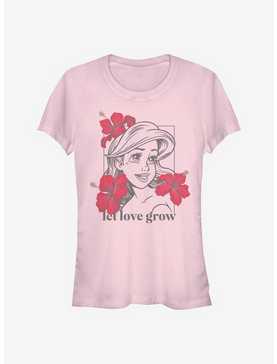 Disney The Little Mermaid Ariel Floral Girls T-Shirt, , hi-res