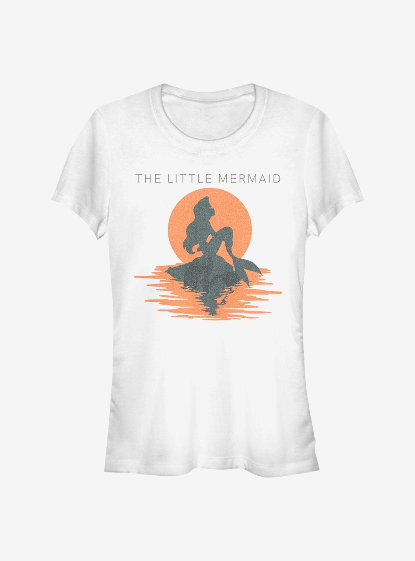 Disney The Little Mermaid Shadow Mermaid Girls T-Shirt