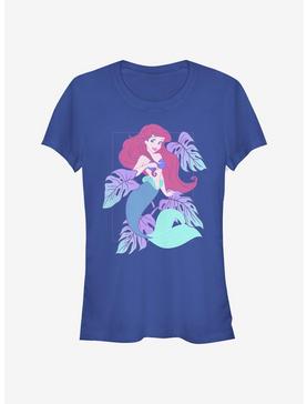 Disney The Little Mermaid Under The Sea Ariel Girls T-Shirt, ROYAL, hi-res