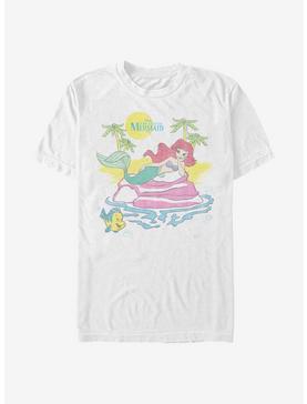 Disney The Little Mermaid Beach Ariel T-Shirt, WHITE, hi-res