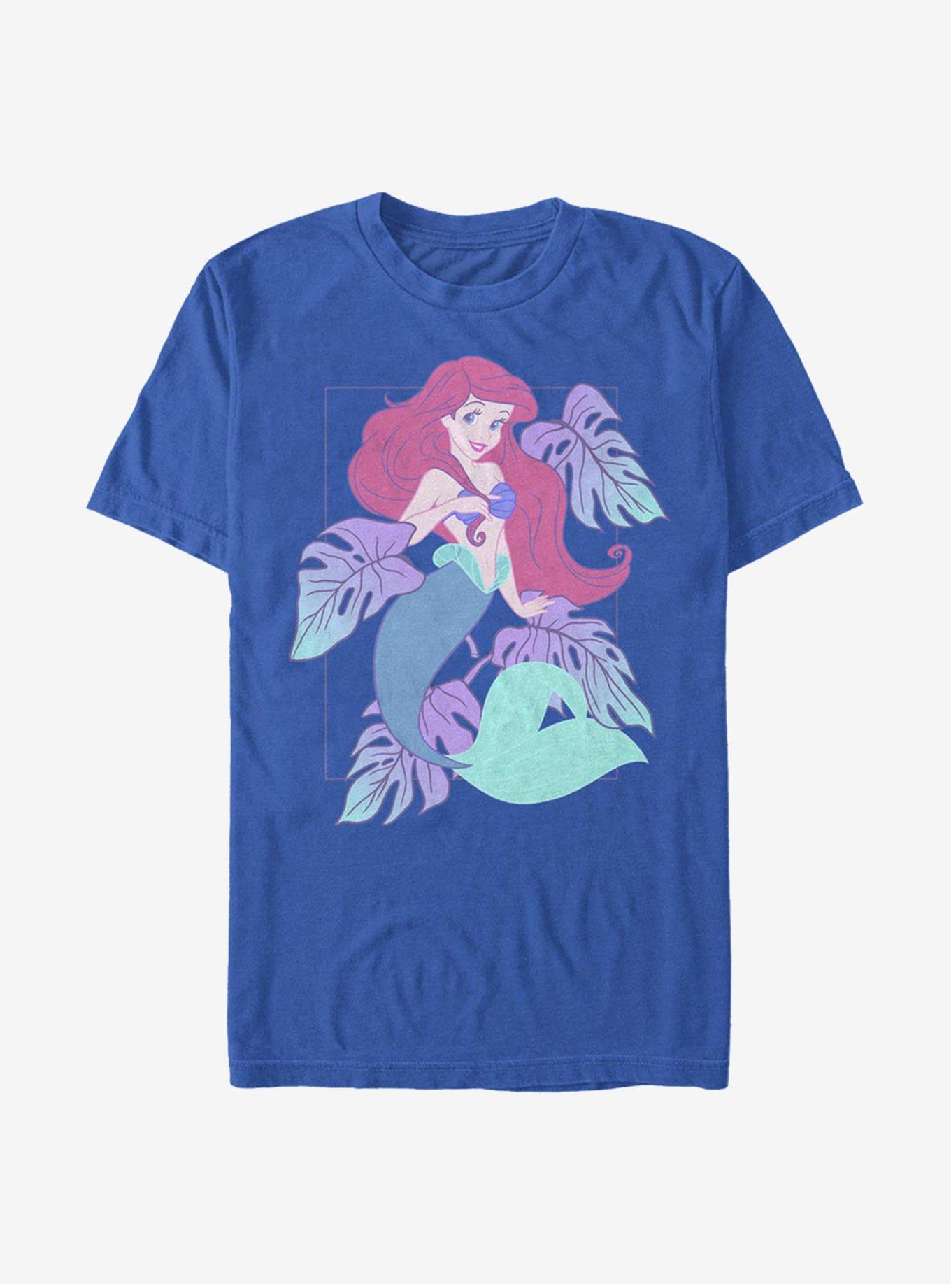 Disney The Little Mermaid Under The Sea Ariel T-Shirt, ROYAL, hi-res
