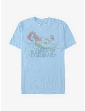 Disney The Little Mermaid Watercolor Fade Ariel T-Shirt, , hi-res