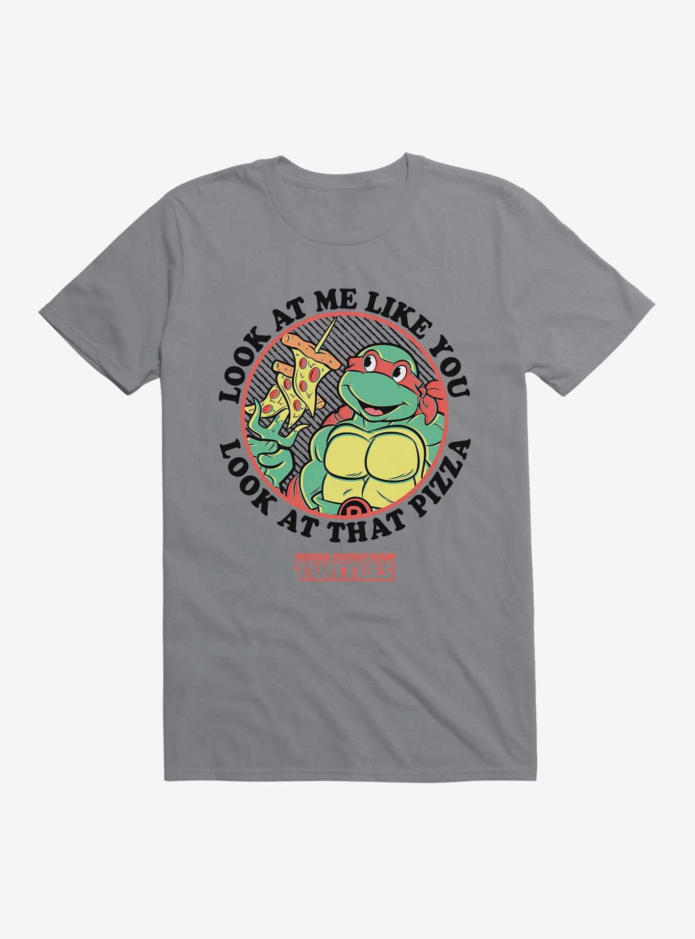 Teenage Mutant Ninja Turtles Pizza Look T-Shirt, STORM GREY, hi-res