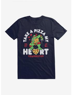 Teenage Mutant Ninja Turtles Take A Pizza My Heart T-Shirt, NAVY, hi-res