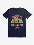 Teenage Mutant Ninja Turtles You Had Me At Pizza T-Shirt, NAVY, hi-res