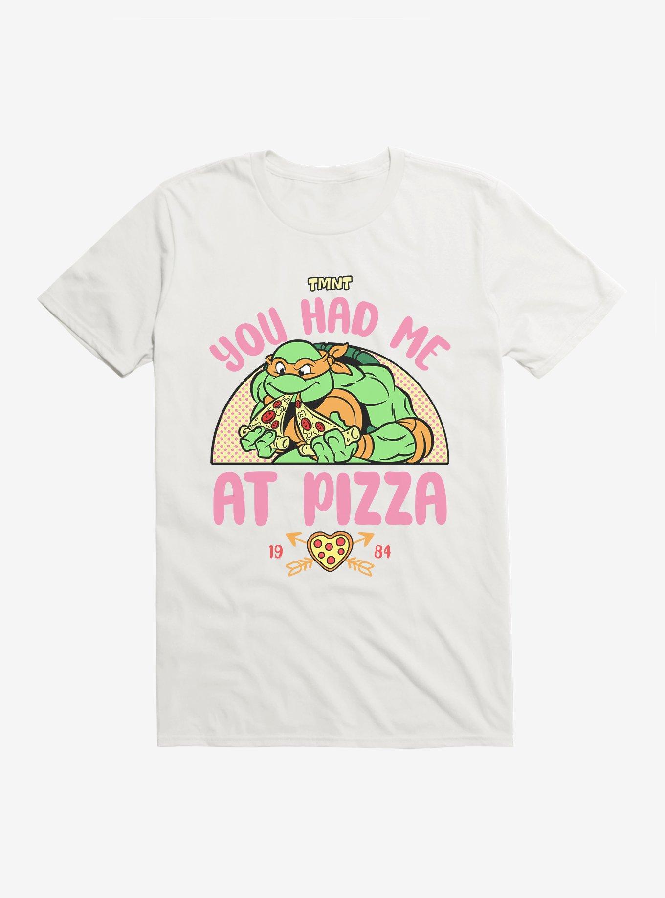 Teenage Mutant Ninja Turtles You Had Me At Pizza T-Shirt, WHITE, hi-res