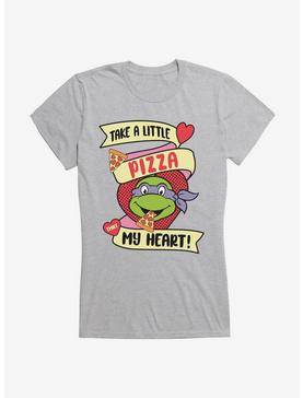 Teenage Mutant Ninja Turtles Pizza Sharing Girls T-Shirt, HEATHER, hi-res