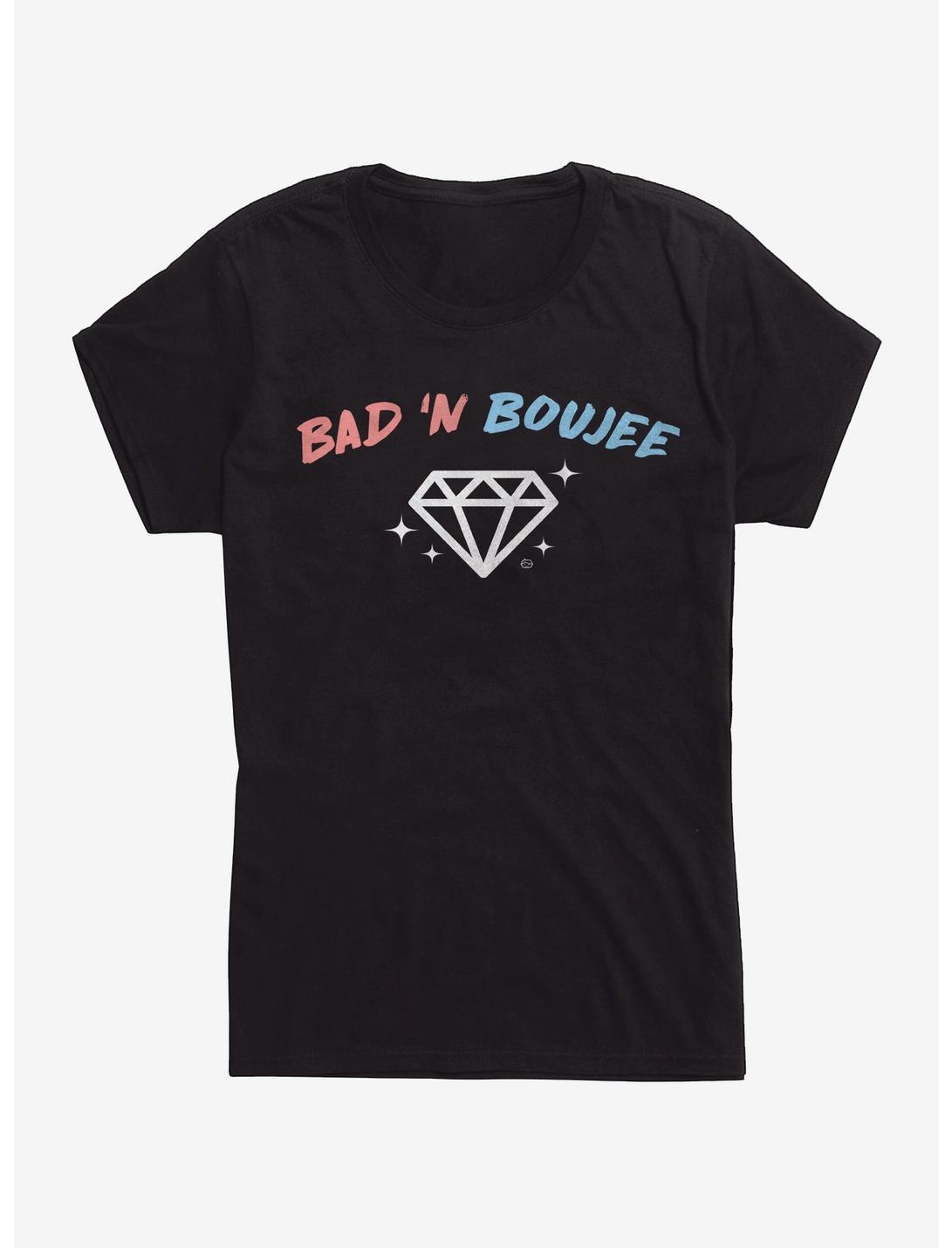 Bad N Boujee Womens T-Shirt, BLACK, hi-res