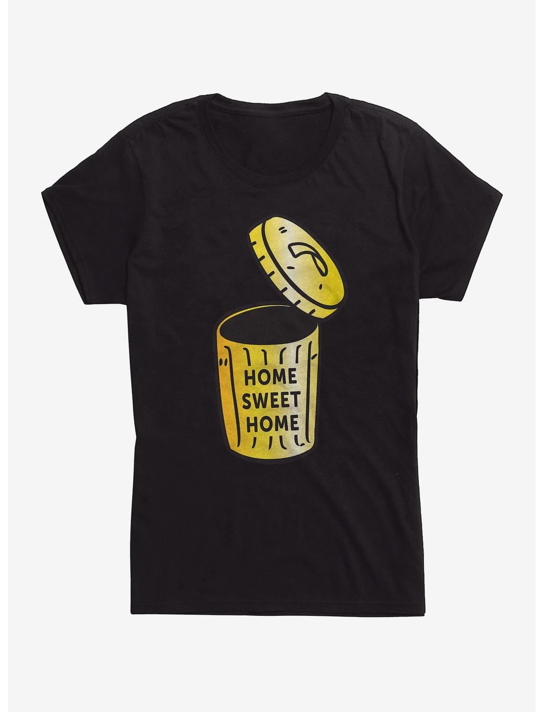 Home Sweet Home Womens T-Shirt, BLACK, hi-res
