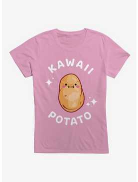 Kawaii Potato Womens T-Shirt, , hi-res