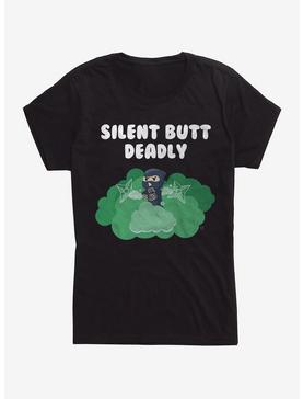 Silent Butt Deadly Womens T-Shirt, , hi-res