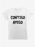 Contigo Amigo Womens T-Shirt, WHITE, hi-res