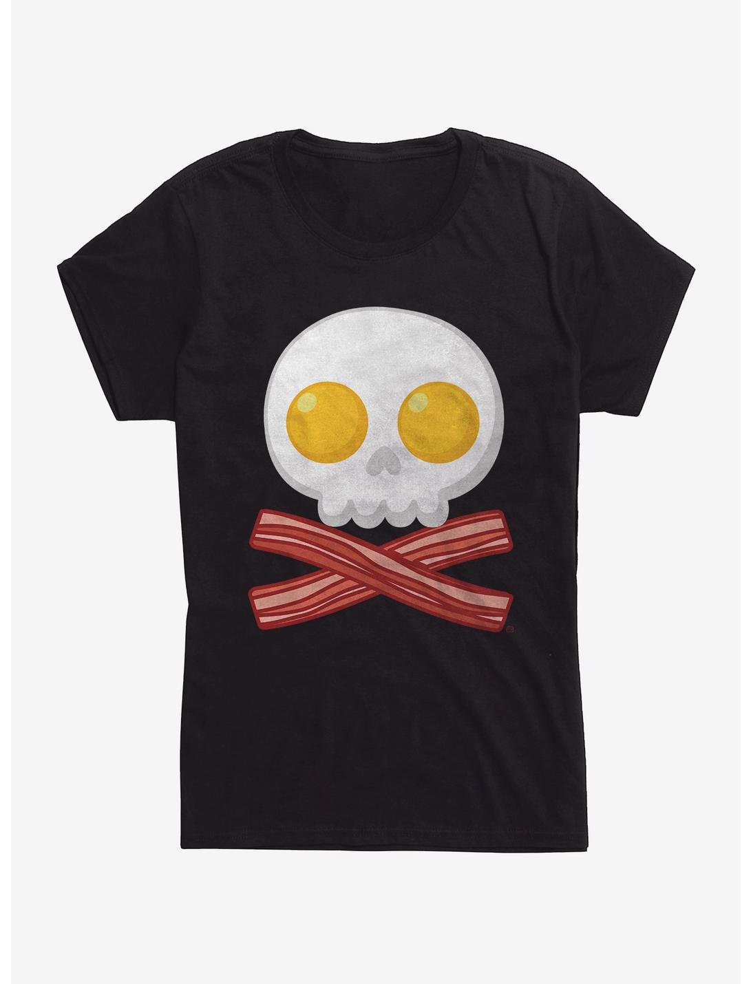 Bacon And Death T-Shirt, BLACK, hi-res
