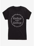 Darlings Against Dirtbags Womens T-Shirt, BLACK, hi-res