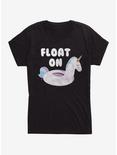 Float On Womens T-Shirt, BLACK, hi-res