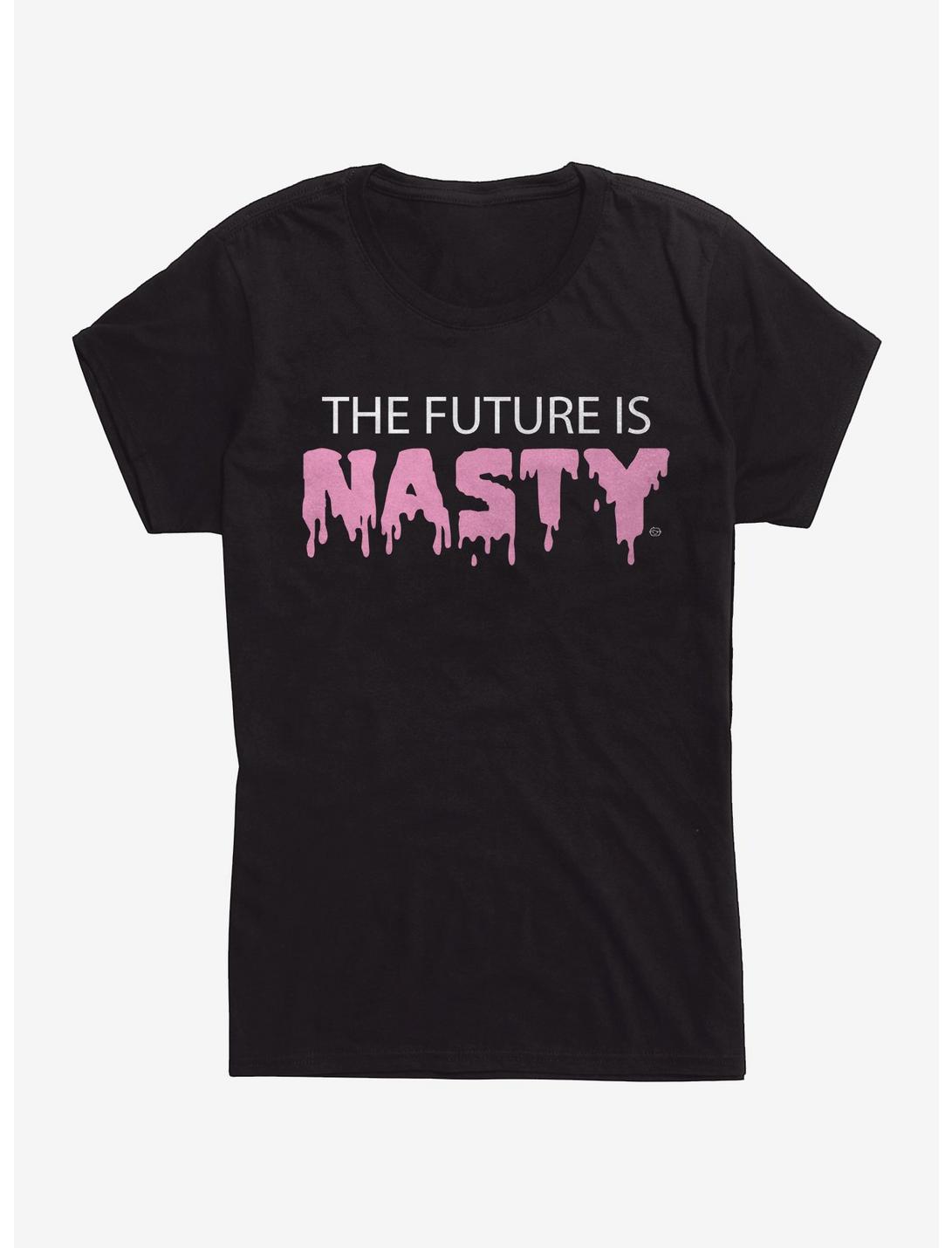 Future Is Nasty Womens T-Shirt, BLACK, hi-res