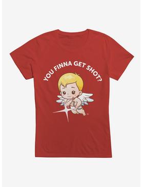 Get Shot By Cupid Womens T-Shirt, , hi-res