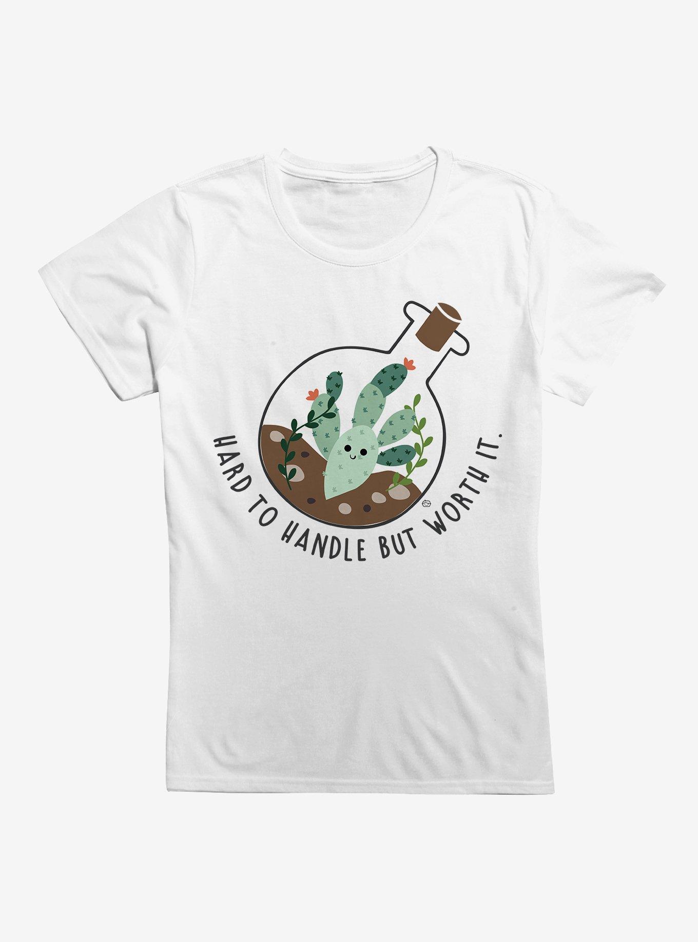 Hard To Handle But Worth It Womens T-Shirt, WHITE, hi-res