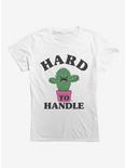 Hard To Handle Womens T-Shirt, WHITE, hi-res