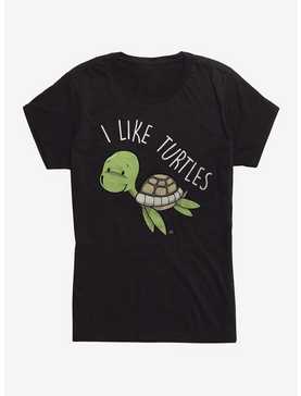 I Like Turtles Womens T-Shirt, , hi-res