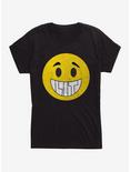 Lit Smile Womens T-Shirt, BLACK, hi-res
