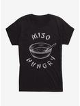 Miso Hungry Womens T-Shirt, BLACK, hi-res