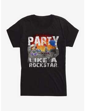 Party Like A Rockstar Womens T-Shirt, , hi-res