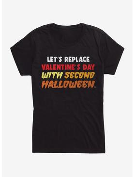 Replace Valentines Second Halloween Womens T-Shirt, , hi-res