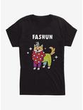 Shiba Fashun Womens T-Shirt, BLACK, hi-res