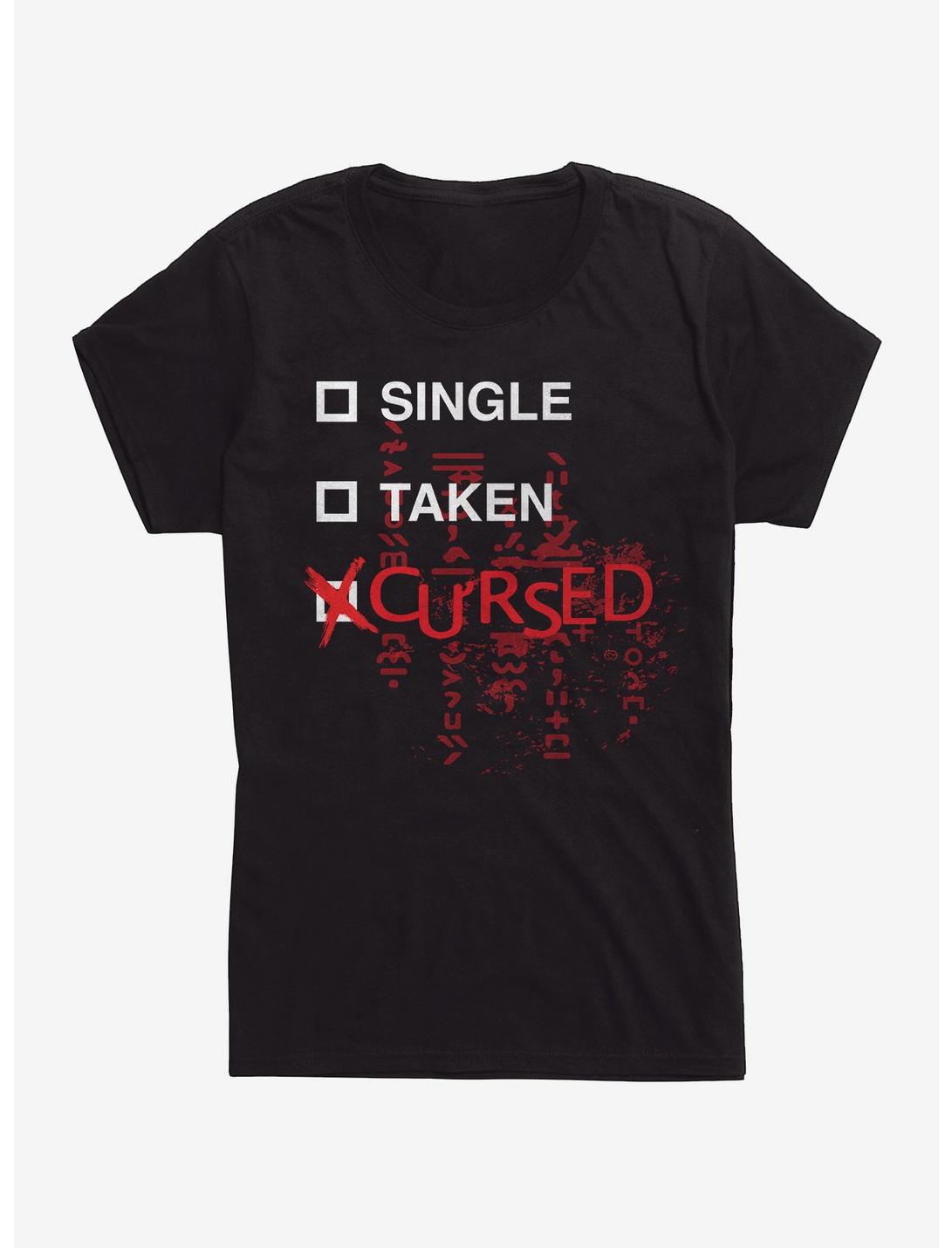Single Taken Cured Womens T-Shirt, BLACK, hi-res
