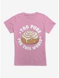 Too Pure For This World Womens T-Shirt, LIGHT PINK, hi-res