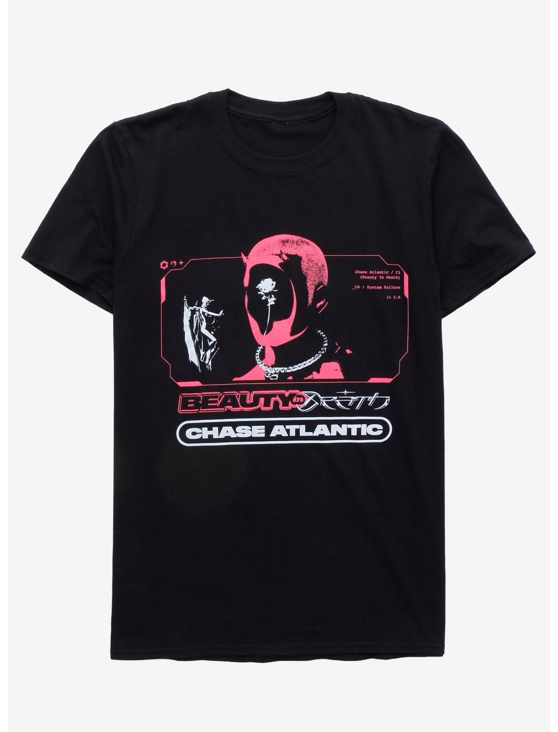 Chase Atlantic Beauty In Death T-Shirt, BLACK, hi-res