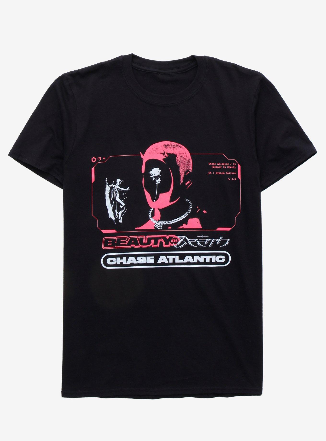 Chase Atlantic Beauty In Death T-Shirt, BLACK, hi-res
