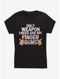 Finger Guns T-Shirt, BLACK, hi-res